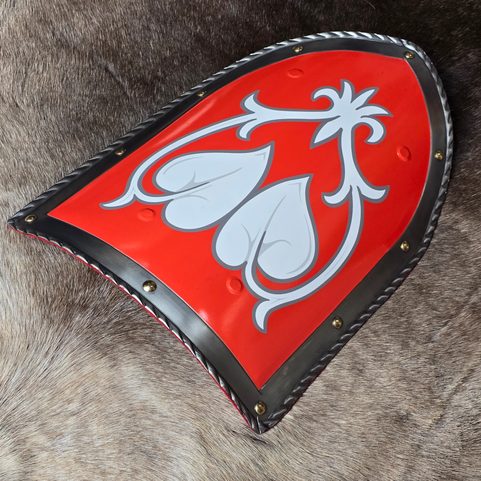 SEIGNEURS DE TALMBERG - ARMOIRIES, BOUCLIER MÉDIÉVAL - MÉTAL
