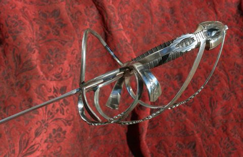 SABRE D'OFFICIER DANOIS - KARDE, RAPIÈRE