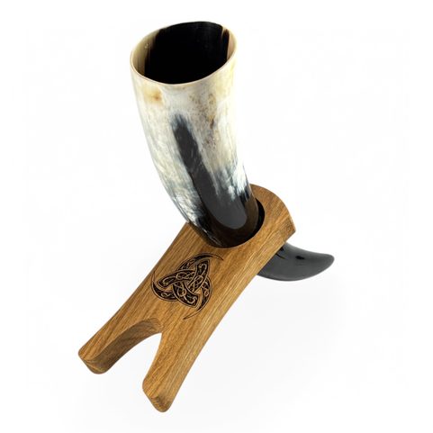 ECKSTÄNDER AUS HOLZ, EICHE