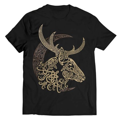 CELTIC DEER MEN'S T-SHIRT