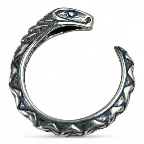 SERPENT, BAGUE EN ARGENT STERLING