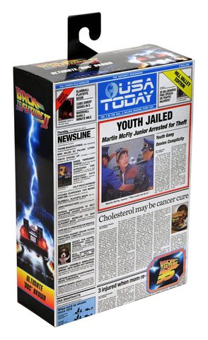 BACK TO THE FUTURE 2 ACTION FIGURE DOC BROWN 18 CM