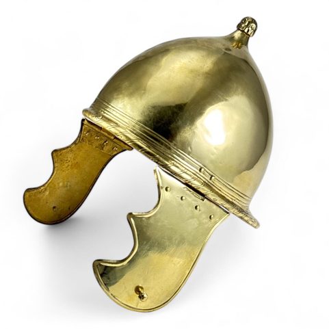 CELTIC HELMET MONTEFORTINO, BRASS, REPLICA