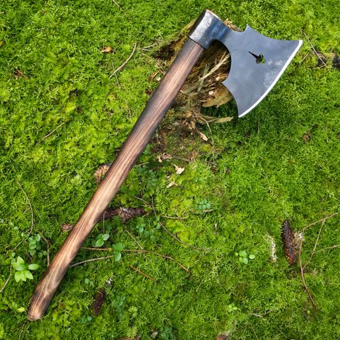 KUTTENBERG, HACHE HUSSITE MÉDIÉVALE DU XVE SIÈCLE, RÉPLIQUE BOHÊME