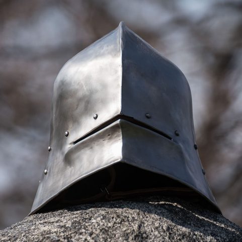 SALLET, MEDIEVAL HELMET II, 1.5 MM