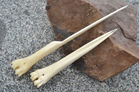 BONE AWL, FOR LEATHER WORK