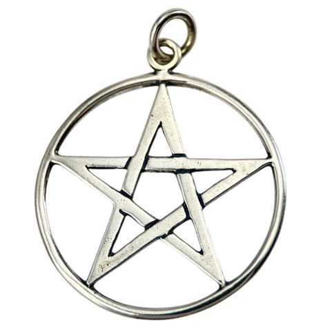 PENTAGRAM, ANHÄNGER, SILBER 925