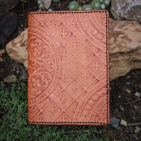 MEDIEVAL LEATHER BOOK CASE A6