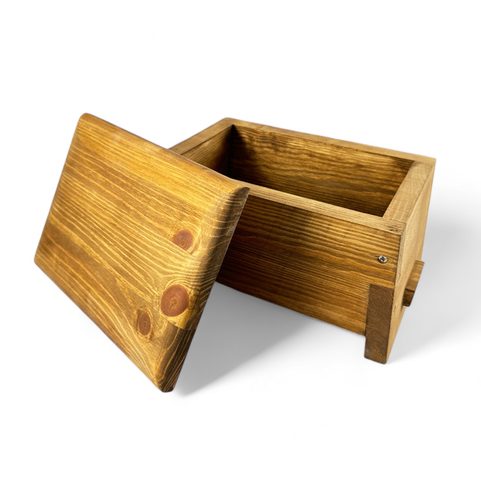 WOODEN HISTORICAL CHEST WITHOUT FITTINGS