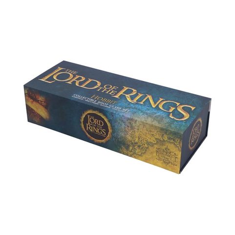 LORD OF THE RINGS HOBBIT SHOT GLASS SET