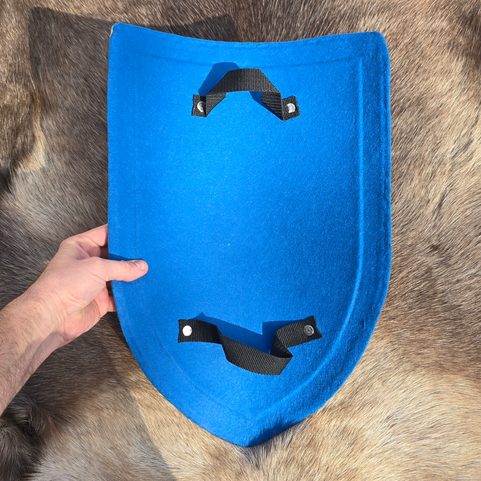 ROSENBERG, MEDIEVAL SHIELD - METAL, HANDMADE