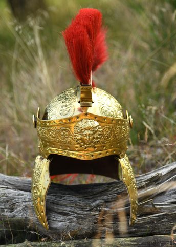 PRAETORIAN, ROMAN HELMET, COLLECTIBLE REPRODUCTION
