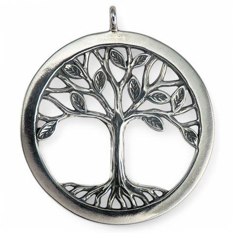 TREE OF LIFE PENDANT - LARGE, STERLING SILVER