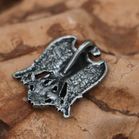 AQUILA, ROMAN EAGLE SPQR, ZINC PENDANT
