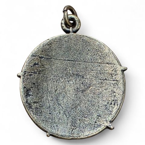 WALDPENTAGRAMM, ANHÄNGER, ALTMESSING