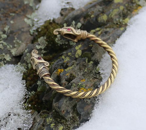 HUGINN ET MUNNIN - BRACELET, LAITON