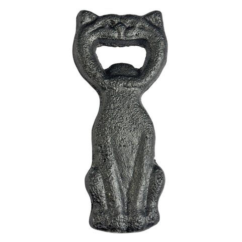 CAT, BEER OPENER, CAST IRON
