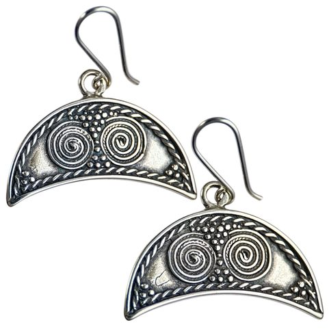 LUNICE EARRINGS GREAT MORAVIA SILVER 925
