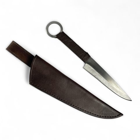 HIBERNIA CELTIC KNIFE - POLISHED, BROWN