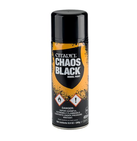 SPREJ CHAOS BLACK 400ML