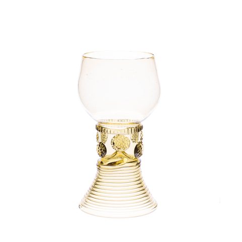 ROEMER, HISTORICAL GLASS GOBLET