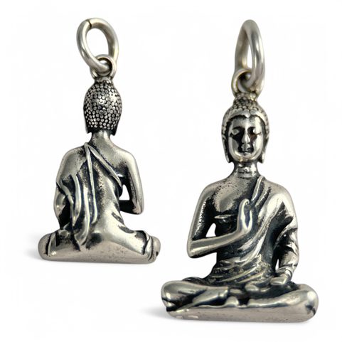 BUDDHA, CHAKRA-ANHÄNGER, AG 925