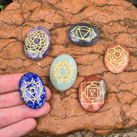 STONES, 6 PIECES