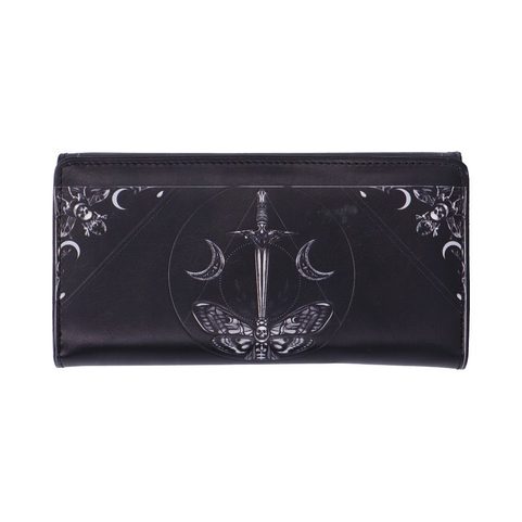 DEATH'S HEAD MOTH, WALLET 9,5 CM