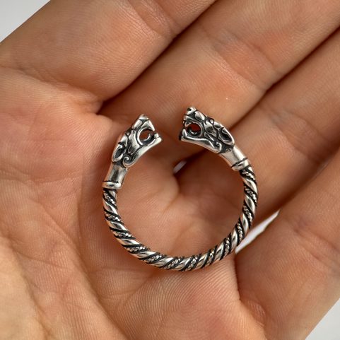FENRIR - BAGUE, ARGENT