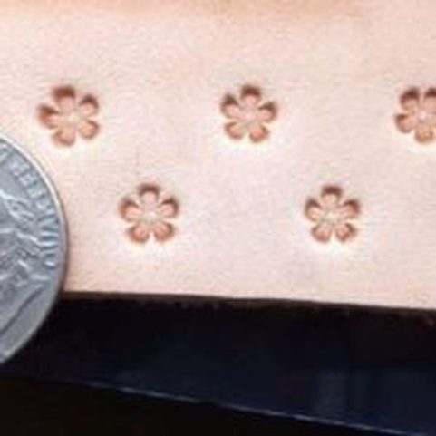 SMALL BLOSSOM, LEATHER STAMP