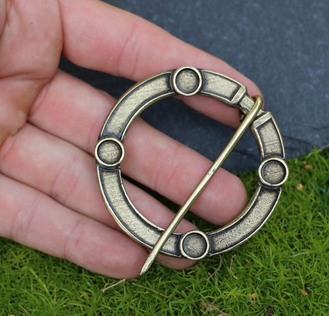 BORGIA, LARGE MEDIEVAL CLOAK BROOCH