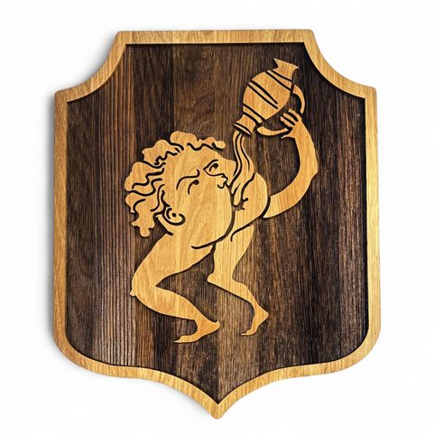 BOTTOMLESS HOLE, WOODEN WALL SHIELD, KINGDOM COME: DELIVERANCE 2, LARGE