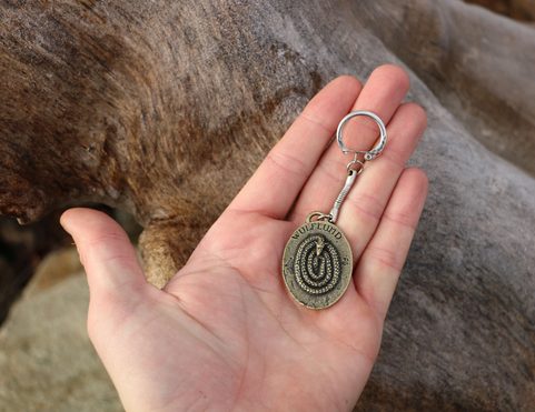 WULFLUND - KEY RING, ZINC
