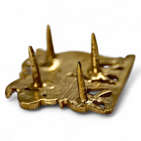 VENDEL, RIVET DE CEINTURE DÉCORATIF, LAITON