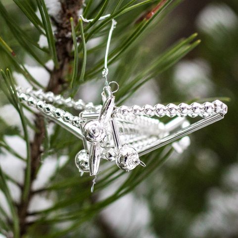 OLD PLANE, DÉCORATION DE NOËL DE BOHÊME