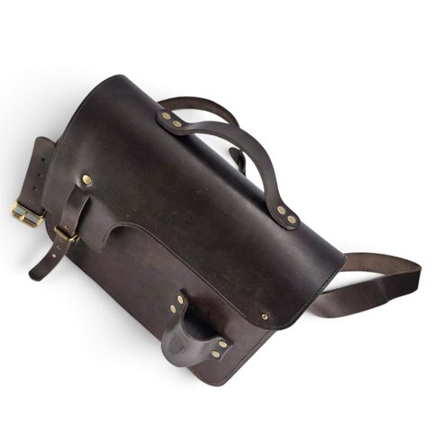 LEATHER PALEONTOLOGY / GEOLOGY BAG