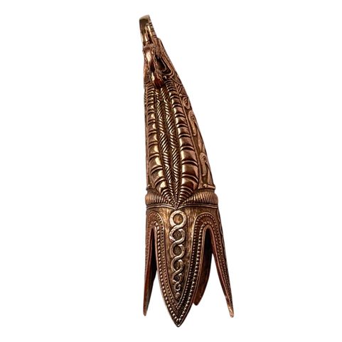 BRONZE DRINKING HORN TERMINAL, NINIAN'S ISLE, SHETLANDS