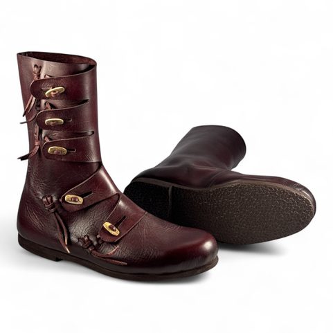 RASMUS, VIKING LEATHER SHOES
