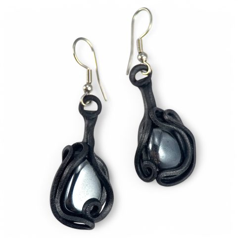 HEMATITE - EARRINGS