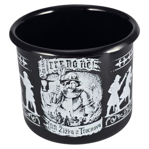 JAN ŽIŽKA, ENAMEL MUG