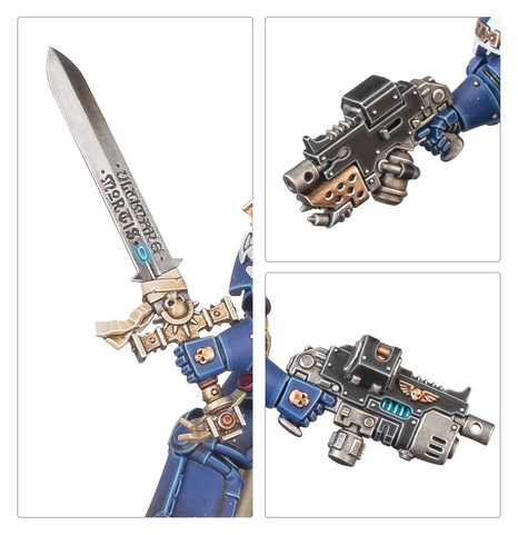 CAPITAINE DES SPACE MARINES DE WARHAMMER 40K EN ARMURE TERMINATOR