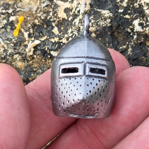 MEDIEVAL HELMET - KNIGHT, PENDANT