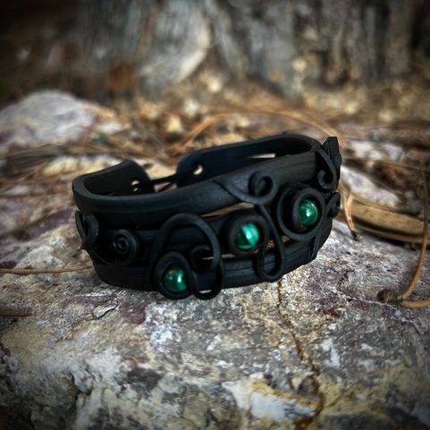 BRACELET AVEC MALACHITES