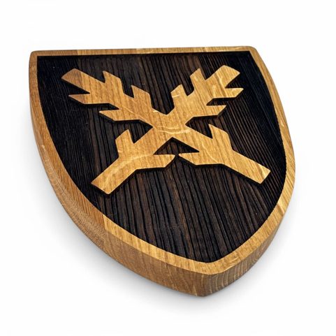 ARMOIRIES DES SEIGNEURS DE LEIPA, BOUCLIER 20 CM