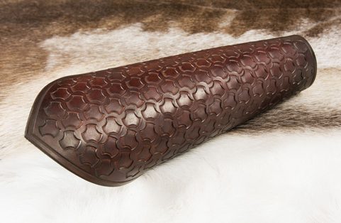 LEATHER BRACER IN A VIKING STYLE
