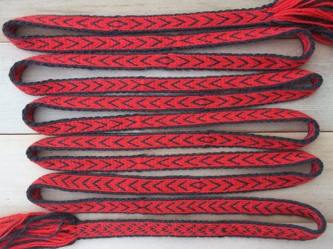 HEDDLE BELT - TABLET WOVEN STRAP VI
