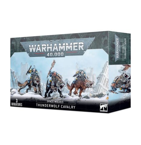 WARHAMMER 40K: SPACE WOLVES - THUNDERWOLF CAVALRY