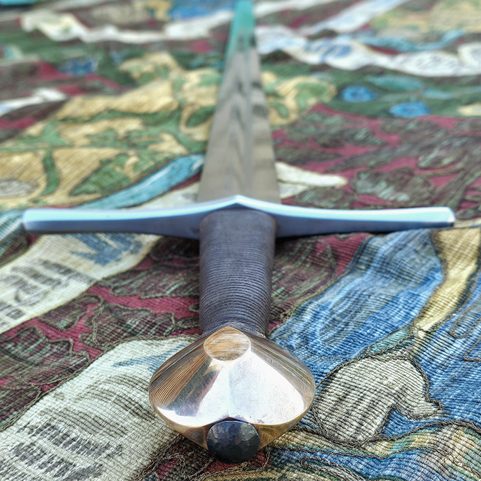 ENGEL, MEDIEVAL ONE-HANDED SWORD, BLUNT