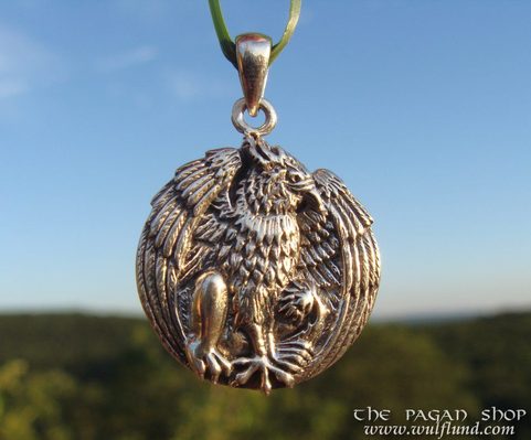 GRYPHON PENDANT, SILVER 925