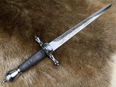 HONORIUS LUXURY ETCHED RENAISSANCE DAGGER